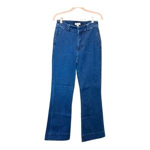 BAGATELLE Blue High Rise Flare Jeans Size: 6/28